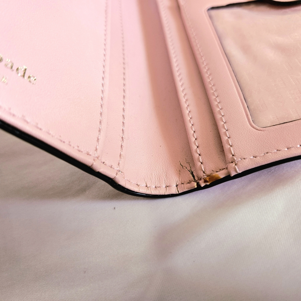 Kate Spade Charlotte Terrace Stacy Bifold Wallet / Fuschia / GUC - Picture 9 of 10